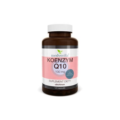 Medverita Koenzym Q10 Ubichinon CoQ10 100mg 120kap 14371824474 Allegro Pl