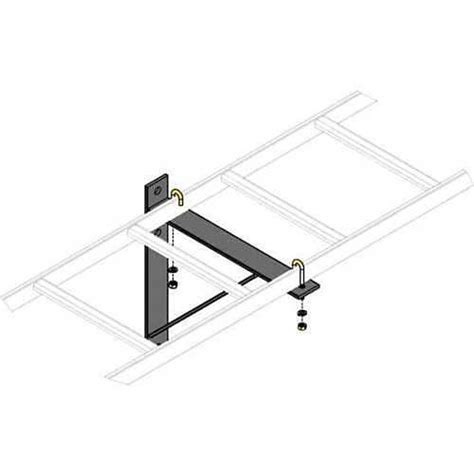 Middle Atlantic CLB TSB W24 CL Series Triangle Wall Support Bracket 24