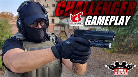 Gameplay Hi Capa 5 1 ICS Challenger Rhop En CQB Troken Airsoft Review