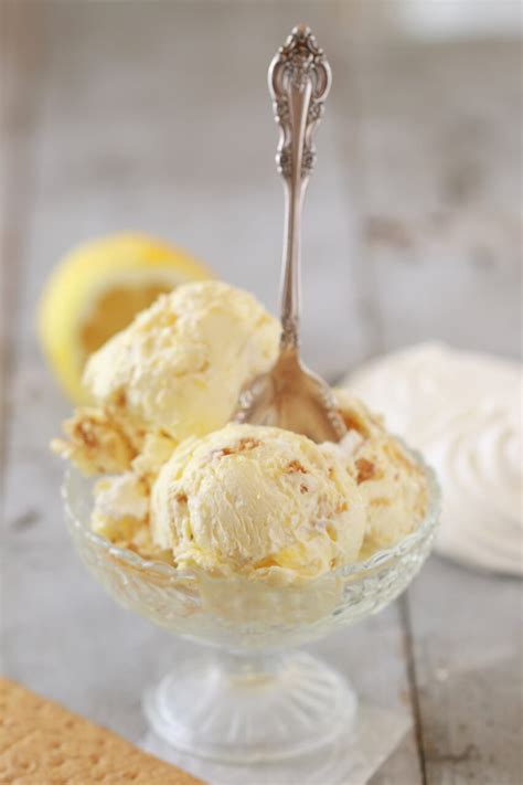 Lemon Meringue Pie Ice Cream No Machine Gemmas Bigger Bolder Baking