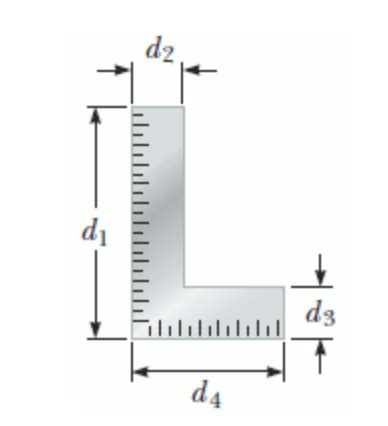 Solved A carpenter's square has the shape of an L as shown | Chegg.com