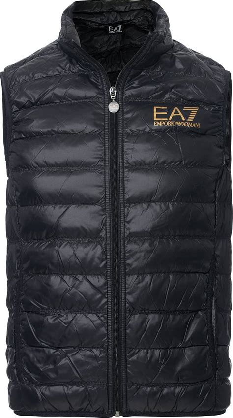 Emporio Armani Ea7 Train Core Light Down Vest Blackgold • Price