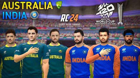 T20 WC 2024 In Quick Play RC 24 IND Vs AUS Playing With