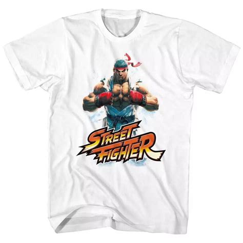 Street Fighter Ryu Fist Bump Men S T Shirt Walmart