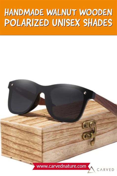 Handmade Walnut Wooden Polarized Unisex Shades Wooden Eyewear Wooden Glasses Wood