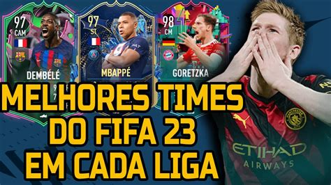 Os Melhores Times Possíveis de cada Liga ATUALIZADO no FIFA 23 Ultimate