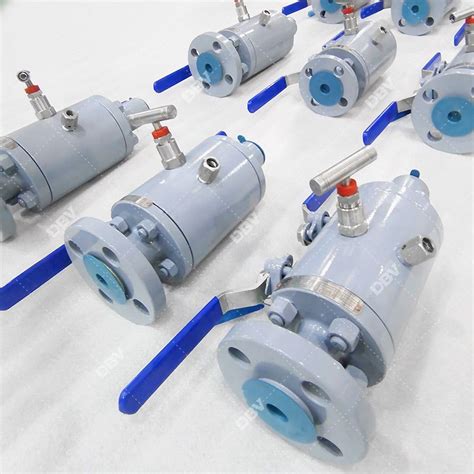 Double Block And Bleed Valve Inch Class Floating Ball Valves