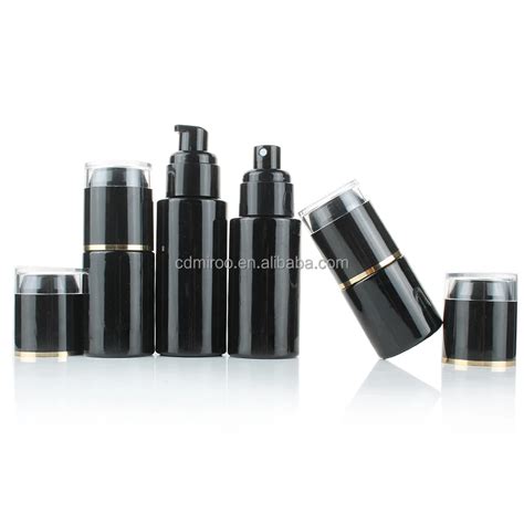 20ml 30ml 40ml 60ml 80ml 120ml Black Glass Perfume Spray Bottle With Mist Spray Cap Essential