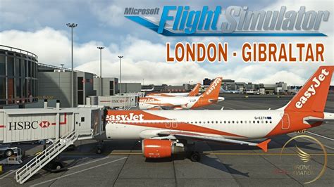 Msfs Live On Vatsim Ultra Real Graphics London Gatwick Gibraltar