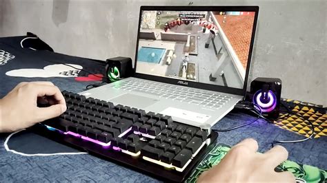 Asus Laptop Me Free Fire Gameplay Handcam Support Guys 1