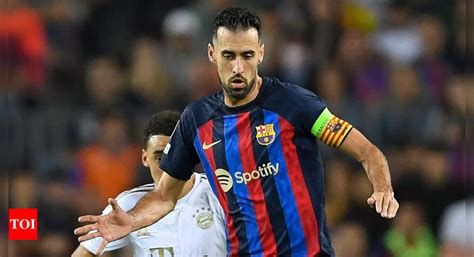 It Has Been An Honour Barcelona Legend Sergio Busquets To Leave Club