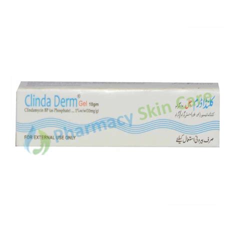 Clinda Derm Gel 10gram Pharmacy Skin Care