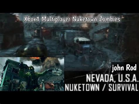 Call Of Duty Black Ops 2 Nuketown Zombies YouTube