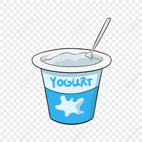 Yogurt Clip Art Plain Yogurt,original,sour,delicious PNG Image Free ...