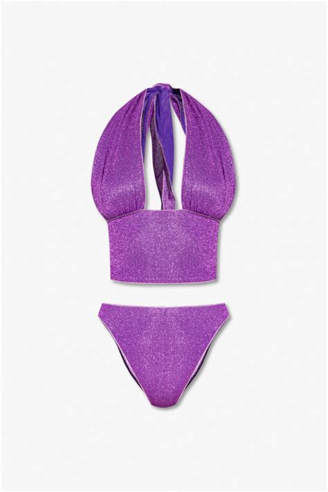 Purple Bikini With Lurex Finish Oseree Vitkac GB