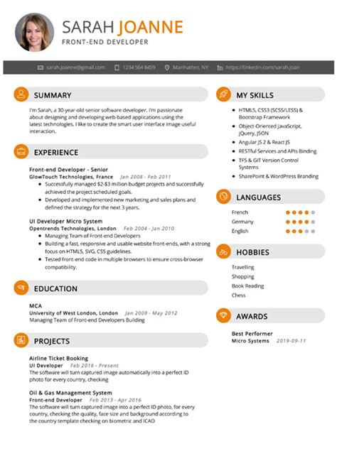 2025 Resume Templates Easy Edit And Download Resumekraft