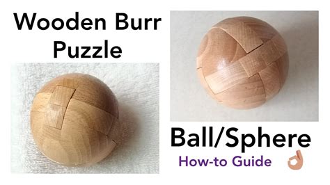 3d Wooden Burr Puzzle Ballsphere With Commentary Youtube