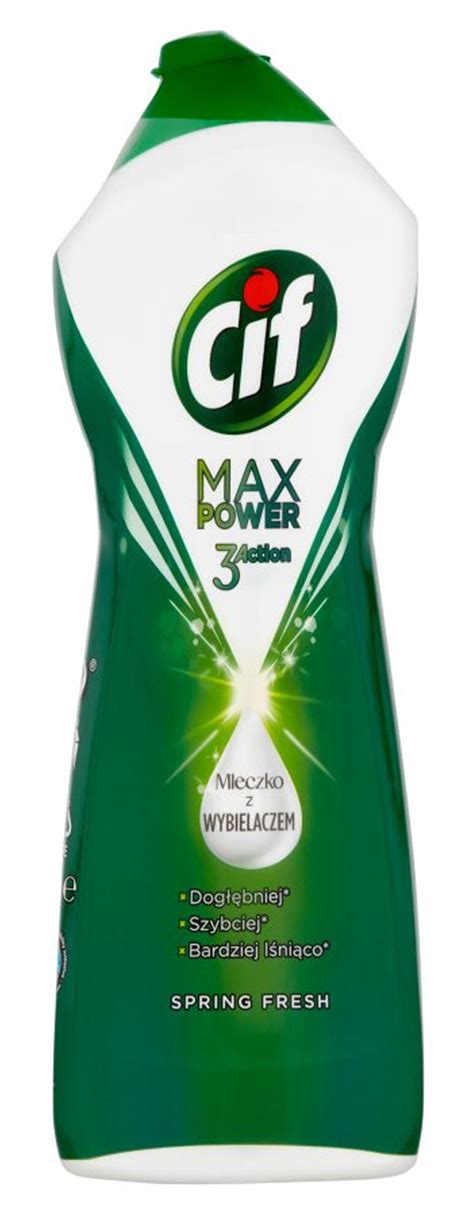 CIF Max Power Spring Fresh 1000 Ml Mleczko Do Czyszczenia Niskie Ceny