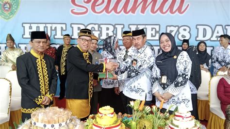 Pj Bupati Ppu Pimpin Upacara Hut Ke 78 Pgri Dan Hgn Tahun 2023