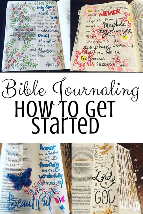 How To Start Bible Journaling The Basics