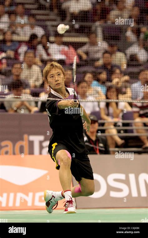 Cheng Shao Chieh Of Chinese Taipei During Her Womens Singles Quarter