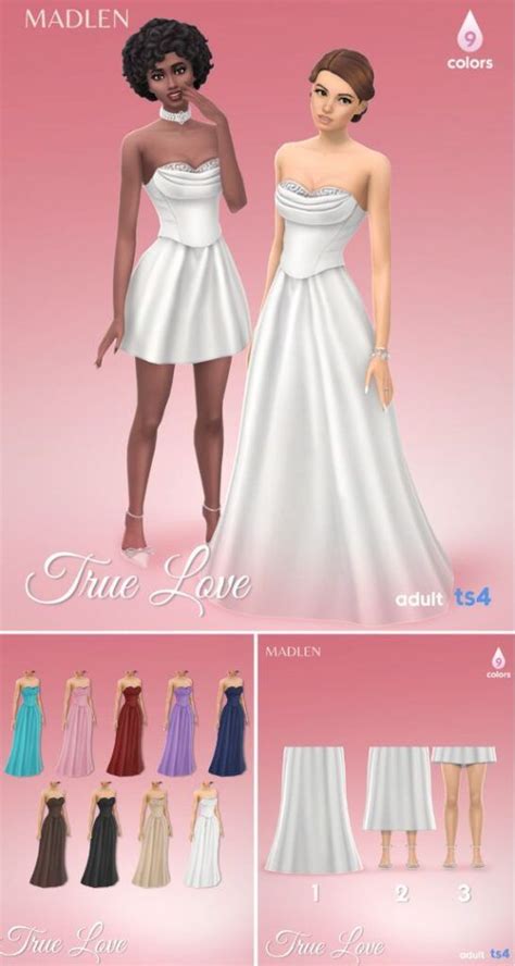 Gorgeous Sims Wedding Dress Cc Updated In Sims