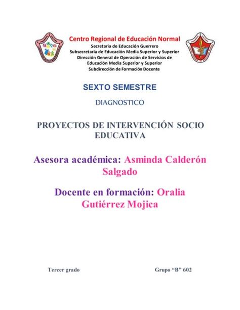 Diagnostico Del Grupo 1º C Pdf