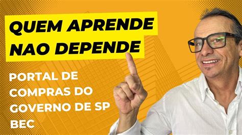 Licita Es Quem Aprende N O Depende Plataforma Do Governo Do Estado