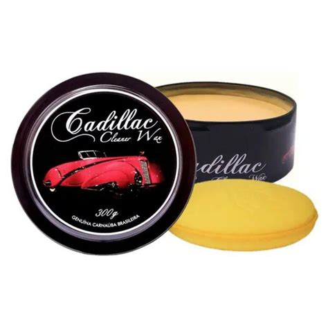 Cera Cleaner Wax 300gr Com Carnaúba Cadillac Cera Automotiva