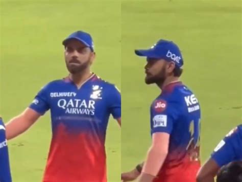 Csk Vs Rcb Ipl Virat Kohli Spotted Grooving To Appadi Podu