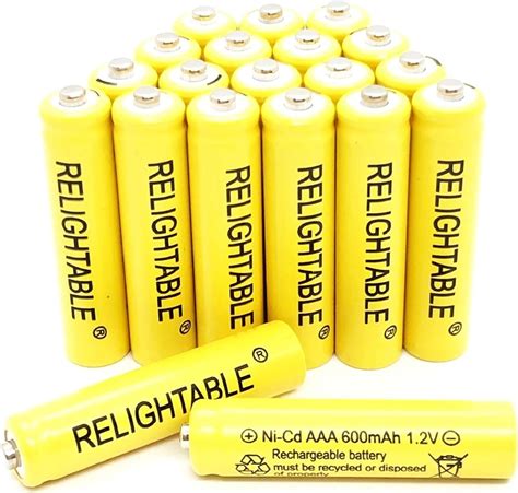 Amazon Solar Light Aaa Ni Mh Mah Rechargable Batteries D Pack