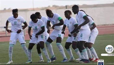 Senegal Algerie Football Match Amical Les Lionnes Simposent Par