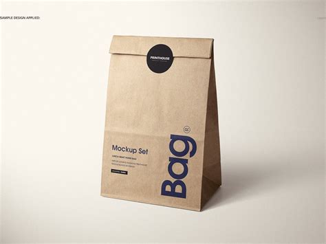 Kraft Paper Bag Mockup Atelier Yuwa Ciao Jp