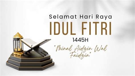 30 Poster Gambar Idul Fitri 2024 Ucapan Selamat Hari Lebaran Minal