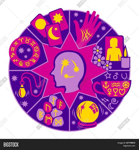 Psychic Circle, Vector & Photo (Free Trial) | Bigstock