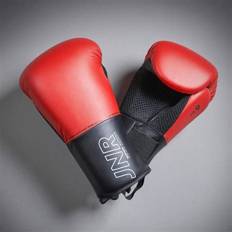 Gants De Boxe 100 Jr Rouges Outshock Decathlon