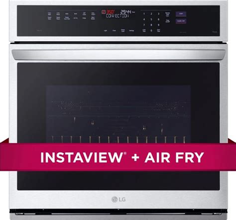 Lg 30” Printproof® Stainless Steel Built In Single Electric Wall Oven