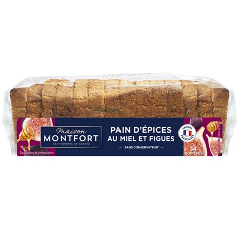 PAIN DEPICES SPECIAL FOIE GRAS PUR MIEL Maison Montfort Bienvenue