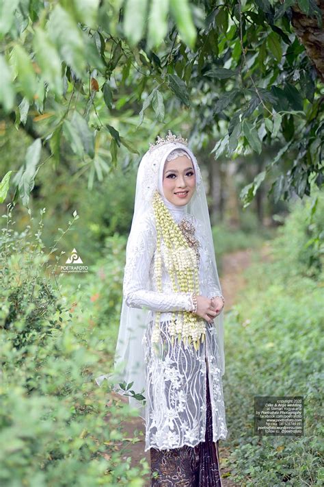 Baju Pengantin Adat Jawa Hijab Putih Tips Akad Pernikahan Di Saat