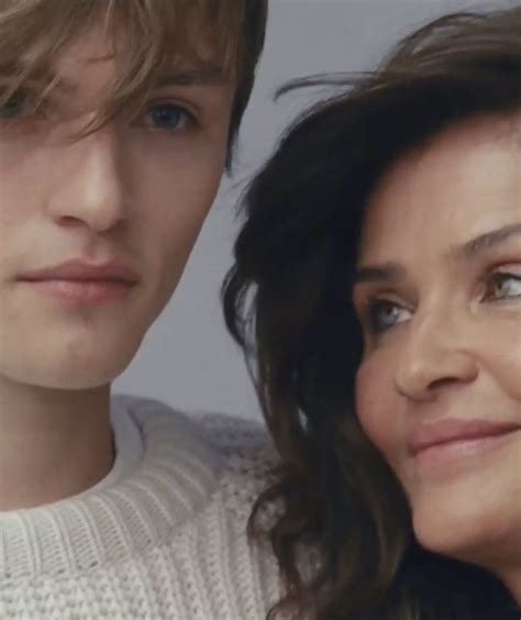 See Helena Christensen And Her Lookalike Son In New Victoria S Secret Ad