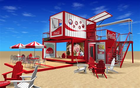 Coca-Cola Beach Hub by Jim Alberalla at Coroflot.com