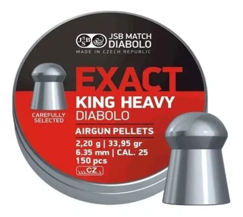 Balines Jsb Exact King Heavy 6 35mm X 150 33 95grs