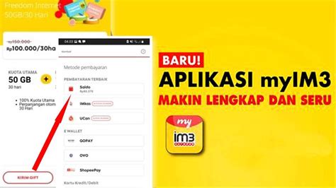 Cara Kirim Pulsa Indosat Melalui Aplikasi MyIM3