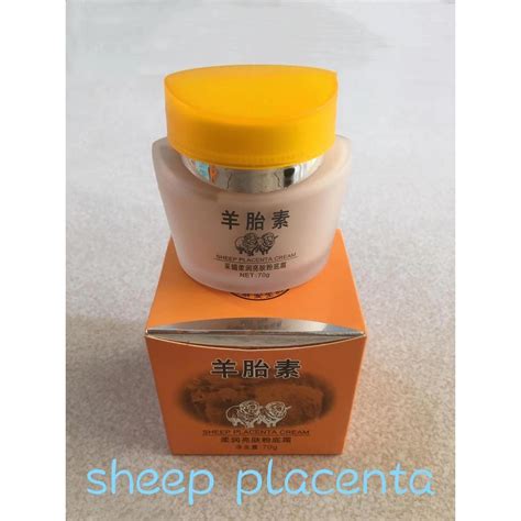 Aveeno Moisturizer Caimei Sheep Placenta Moisturizing Whitening Cream