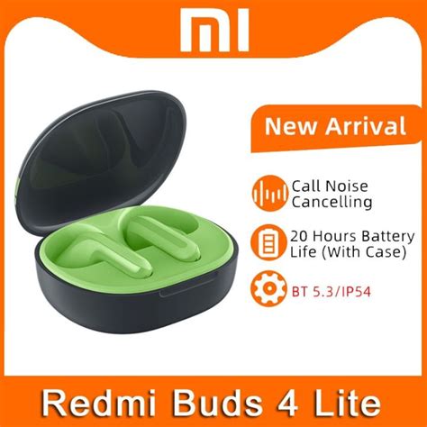 Xiaomi Redmi Buds Lite Earphone Tws Bluetooth Call Noise Ip