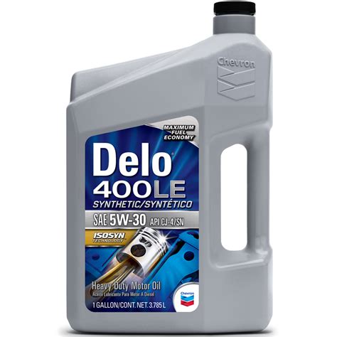 Chevron Delo 400 LE Synthetic SAE 5W-30 | SCL