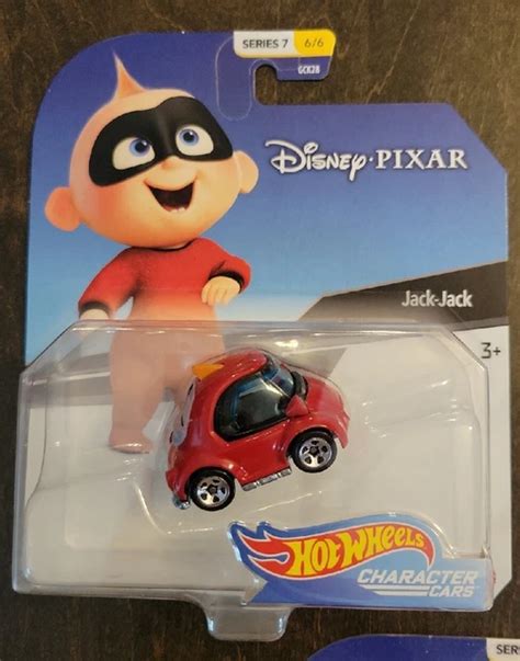 NEW HOT WHEELS Disney Pixar Character Cars JACK JACK DORY WRECK IT