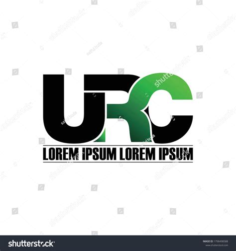 Urc Letter Monogram Logo Design Vector Stock Vector (Royalty Free) 1798498588 | Shutterstock