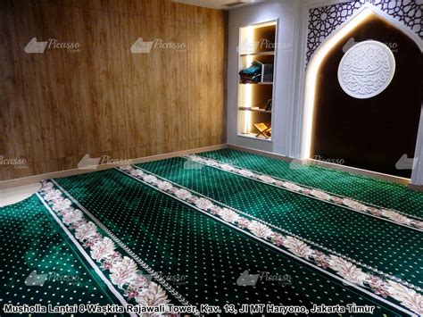 Karpet Musholla Waskita Rajawali Tower Lt 8 Cawang 2 Karpet Masjid