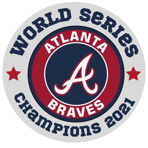 Atlanta Braves World Series Baseball Champions Bundle Clipart Etsy